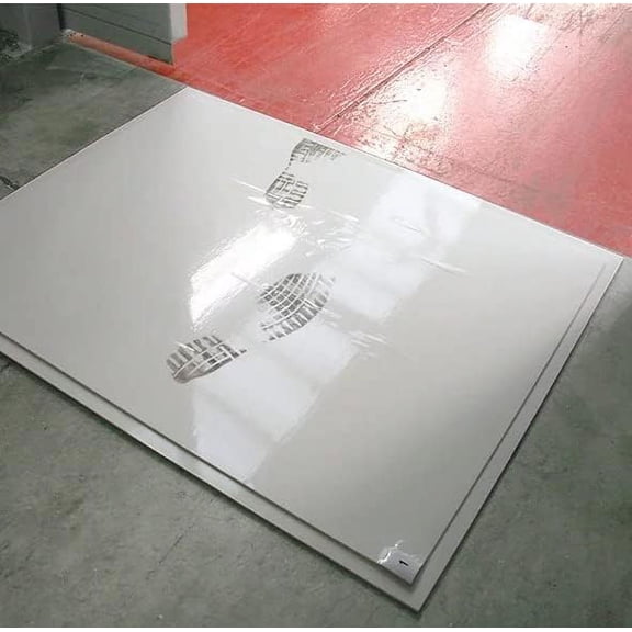 Clean Room Sticky Mats 36" x 45" (4 Pads, 30 Sheets per Pad) - White