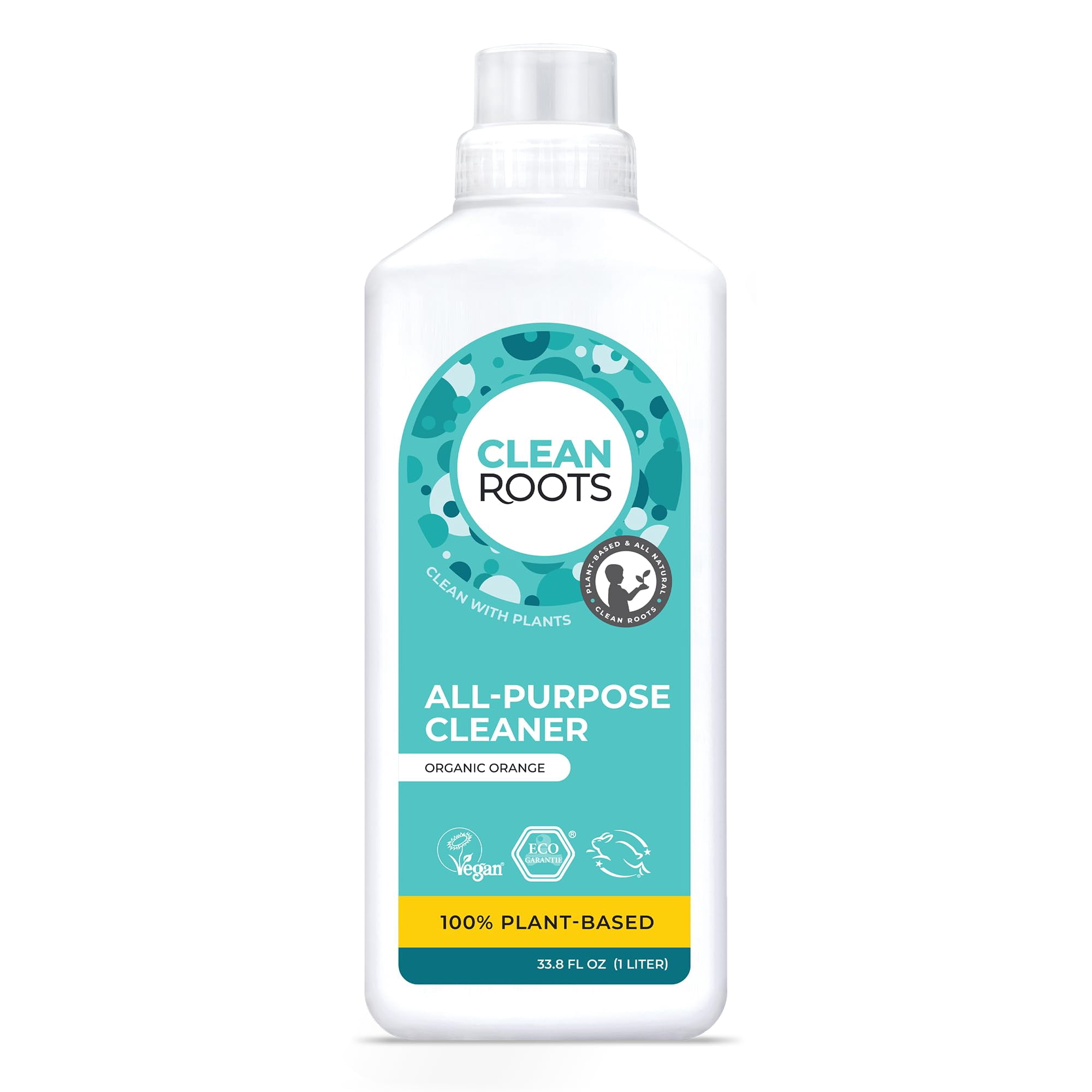 Clean Roots All-Purpose Cleaner, 100% Plant-Based & Organic ...