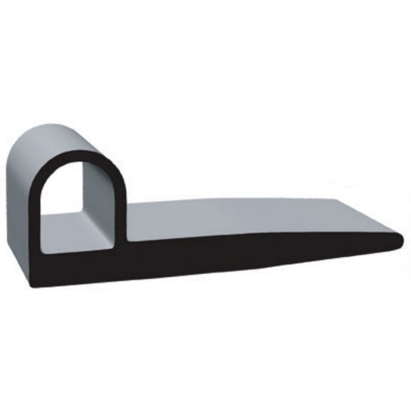 Clean Seal 2452ST-50 Door Window Channel Seal P-Type Black