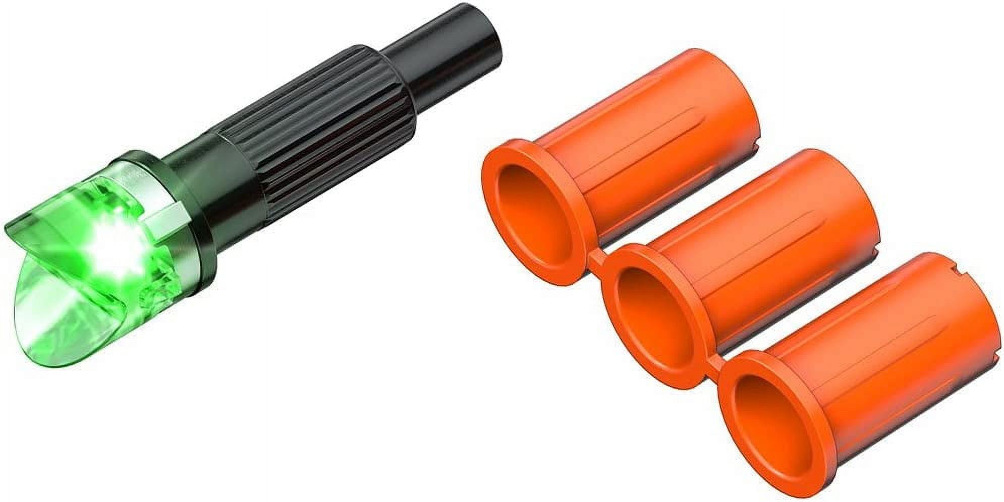 CleanShot Archery Nock Out Crossbow Half Moon Nock (Pack of 3) Green