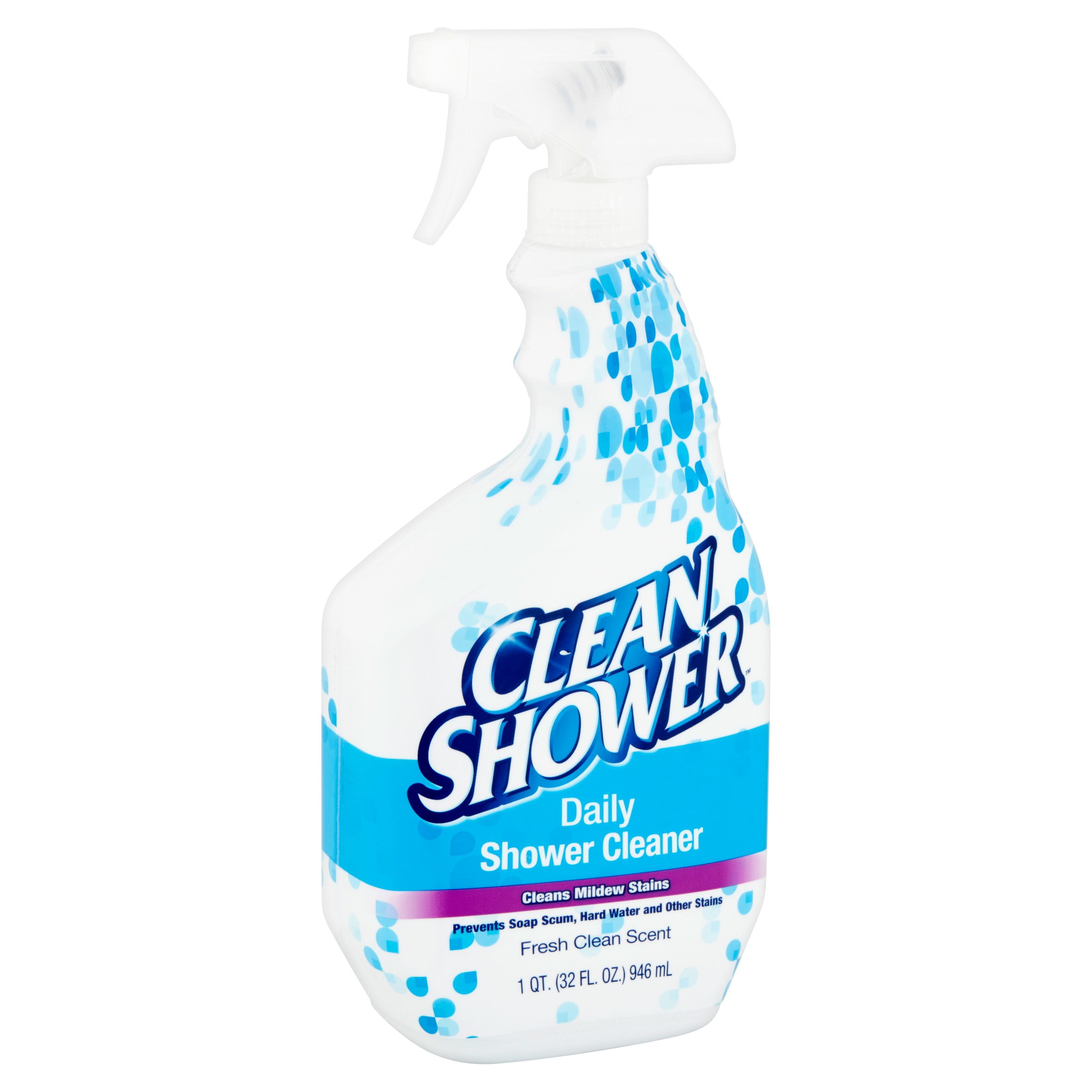Clean Shower Daily Shower Cleaner, 32 Oz Bottle - Walmart.com