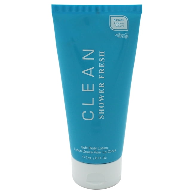Clean Shower Fresh by Clean for Women - 6 oz Soft Body Lotion - Walmart.com