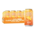thumbnail image 1 of Clean Simple Eats Clear Protein Water, Tropical Orange, Gluten Free, Zero Added Sugars, 12 Count, 1 of 8