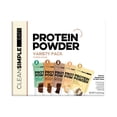 thumbnail image 1 of Clean Simple Eats Protein Powder Variety Pack - Whey Protein Isolate - 10 Count, 1 of 10