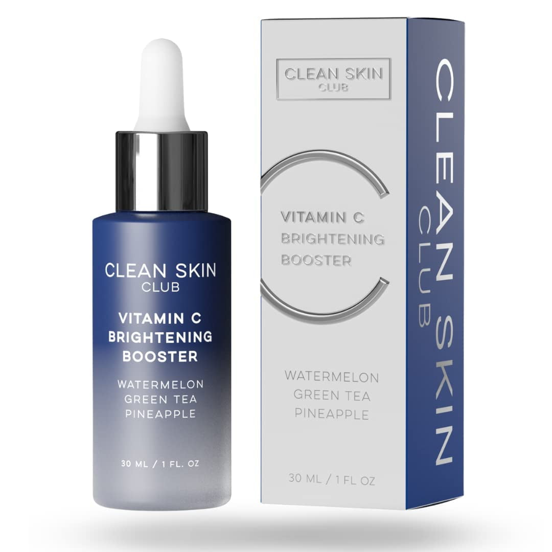 Clean Skin Club Vitamin C Serum & Brightening Booster, Vitamins A
