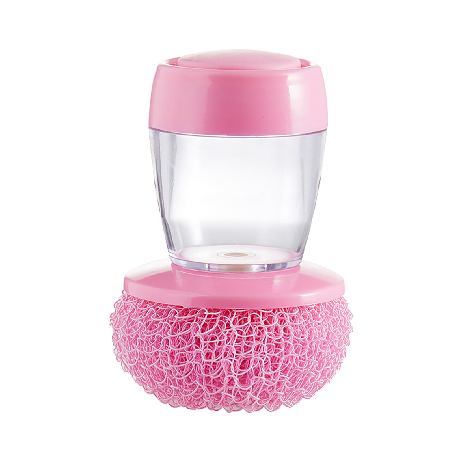 Clean Smart Earth Ring Stainless Steel Scouring Pad Holder for Kitchen