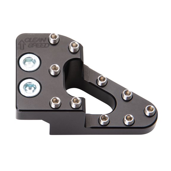 Clean Speed PG Stepped Brake Pedal Pad Black