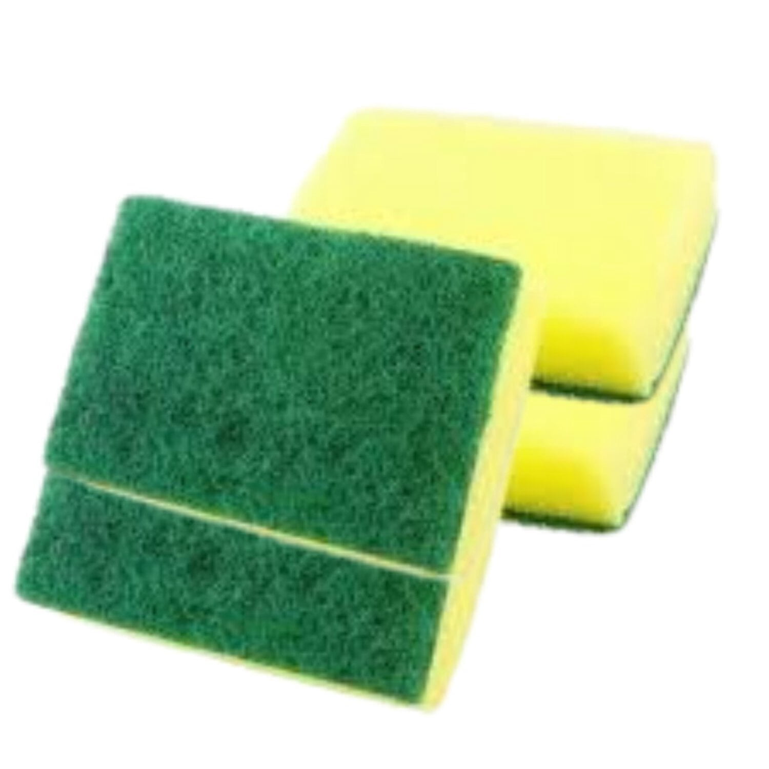 So Clean Sponge Clean Sponge with Green Scrubbing Pads – 4CT - Walmart.com