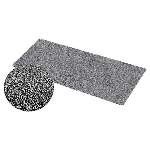 Clean Step - Mat Runner Absorbent Floor Non Slip for Out/Indoor as Seen on TV - Grey Large 24" x 60"