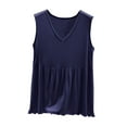 thumbnail image 1 of Summer Modal Camisole Tops For Women Babydoll Trendy Tanks Top V Neck Cami Plain Basic Vest Dressy Flowy Sleeveless Shirts Workout Sport Yoga Blosues, 1 of 7