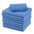 thumbnail image 1 of Clean Tek Professional Blue Microfiber Cleaning Cloth - 16" x 16" - 10 count box, 1 of 4