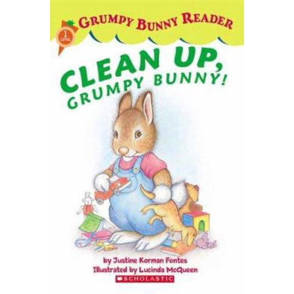Pre-Owned Clean Up, Grumpy Bunny! (Paperback) 9780439873819