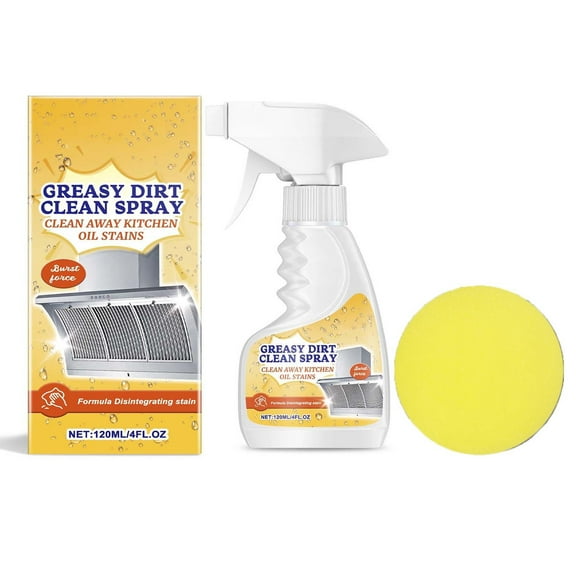 Clean Up Oil Stains Quickly Dissolve Kitchen Oil Stains and Make Your Kitchen Look Brands.120ml, Yellow