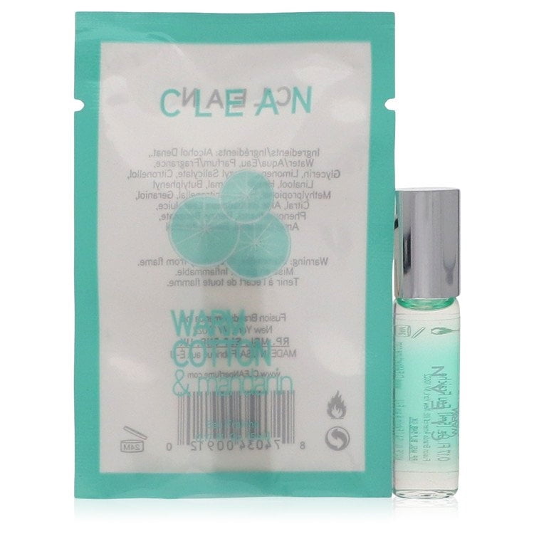 Clean Warm Cotton & Mandarine Mini Eau Fraiche By Clean - 0.17 oz Clean Warm Cotton & Mandarine Mini Eau Fraiche By Clean - 0.17 oz