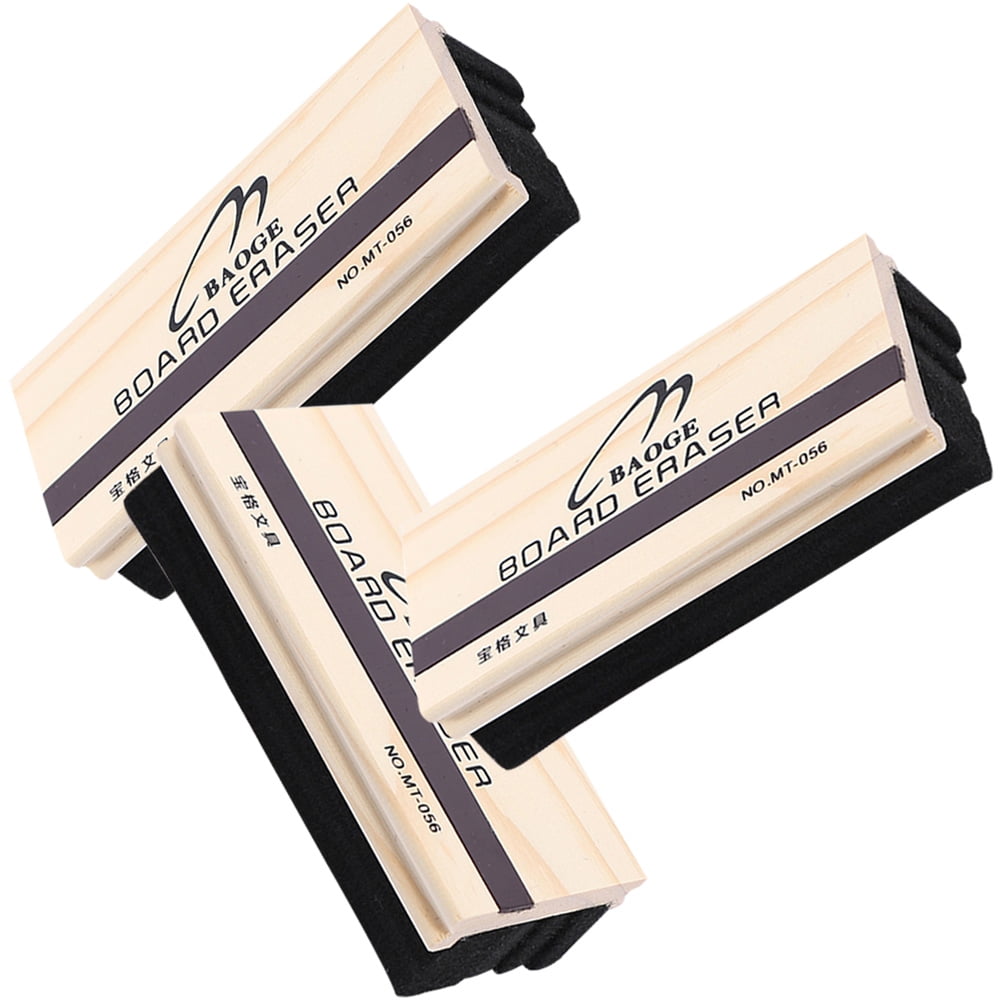 Clean Whiteboard Eraser 3 Pcs Dry Erasers for Kids Fridge