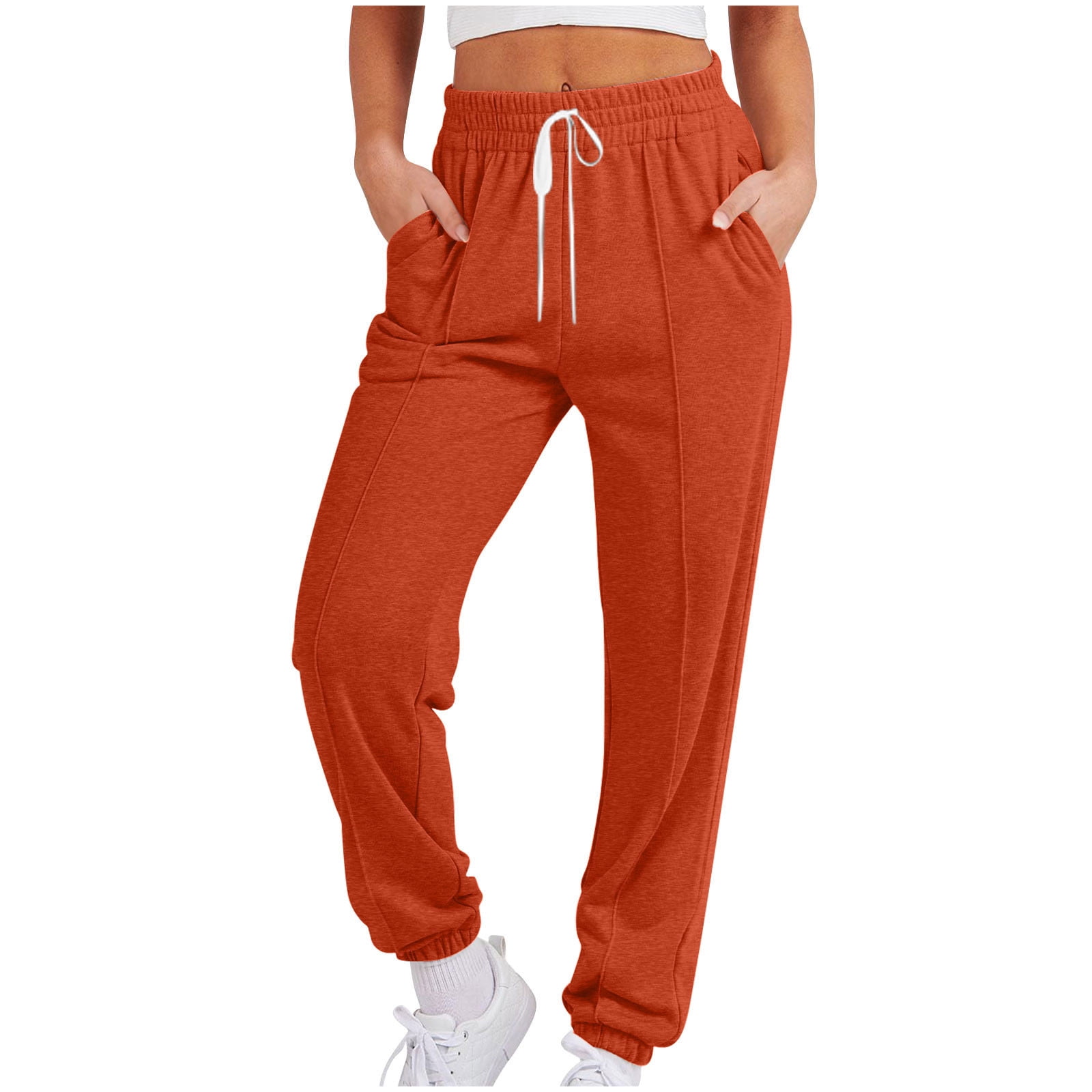 Elastic Waist Tapered Sweatpant