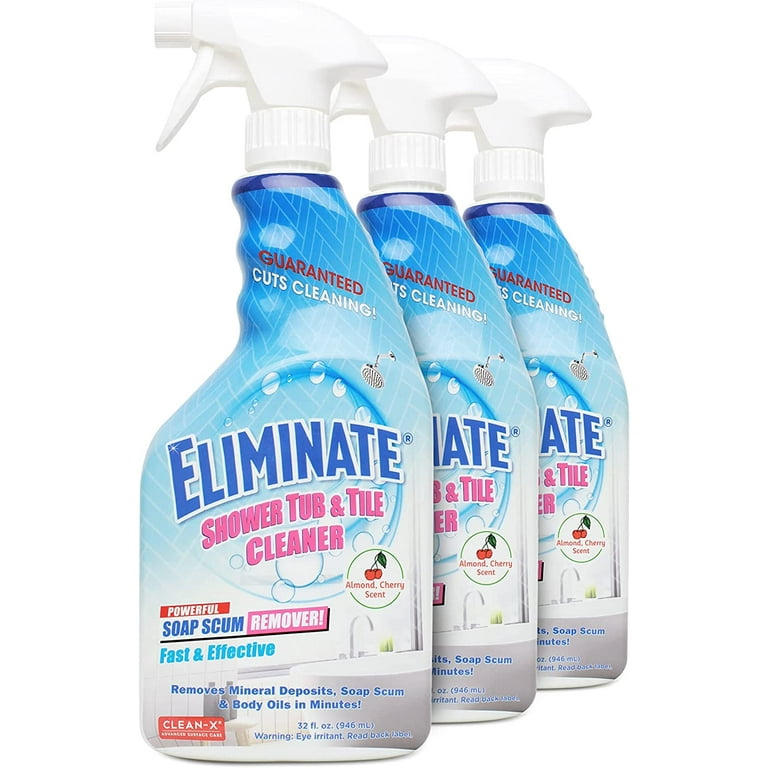 Clean-X 32 oz. Eliminate Shower Tub and Tile Cleaner 7999-7 - The