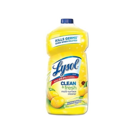 Clean and Fresh Multi-Surface Cleaner Sparkling Lemon and Sunflower Essence Scent, 40 oz Bottle
