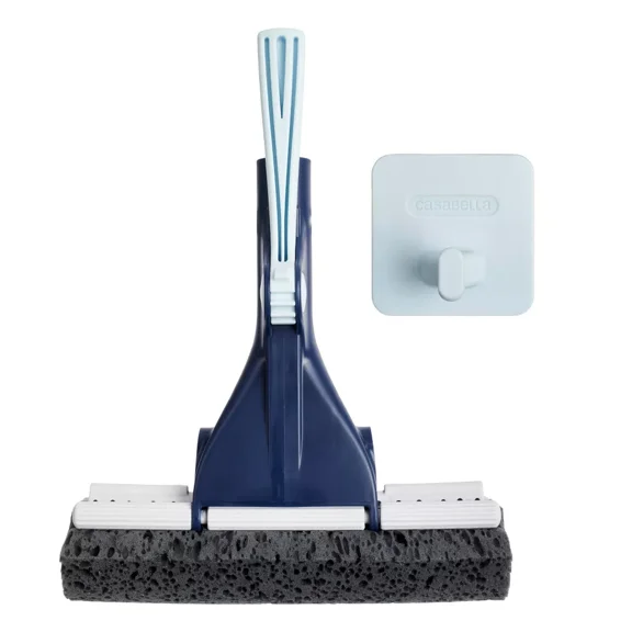 Clean and Organize Roller Mop Head and Hook