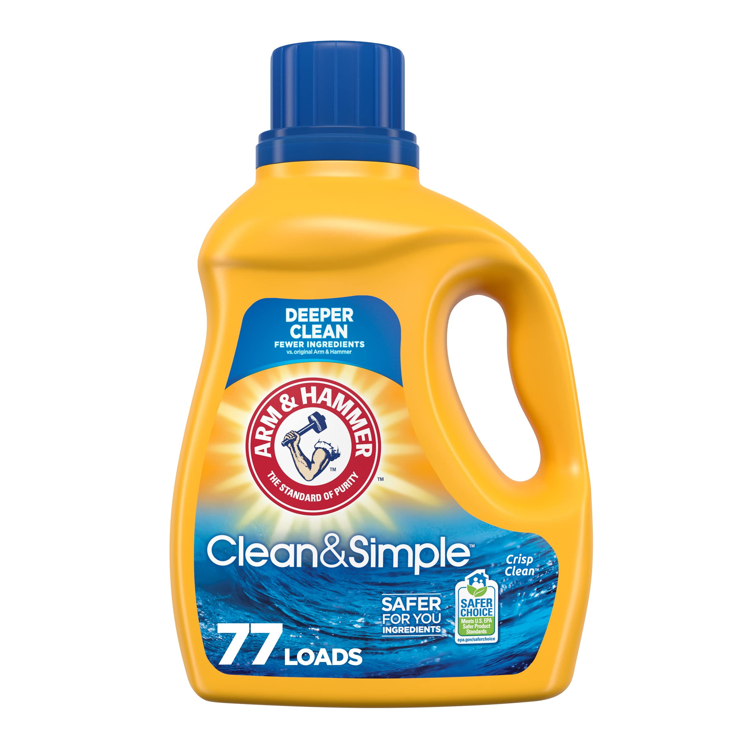 Clean and Simple Liquid Laundry Detergent, (Pack of 32) - Walmart.com