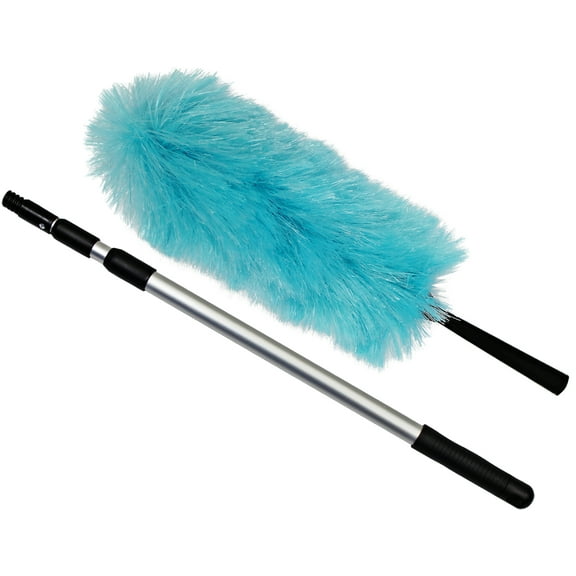 CleanAide Electrostatic Duster with 3 sections extension pole