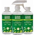 thumbnail image 1 of CleanBoss Eat Cleaner Triple-Action Fruit + Veggie Wash - 12 oz, Pack of 3, 1 of 1