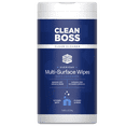 thumbnail image 1 of CleanBoss Heavy Duty Multi-Surface Everyday Foaming Wipes, Soft Lavender, 1 of 5