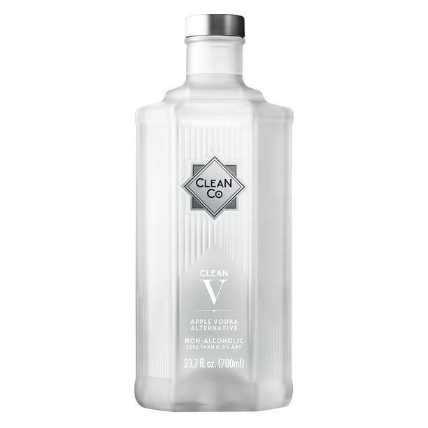 CleanCo CLEAN V, NonAlcoholic Vodka Alternative, 23.7 fl oz (700ml