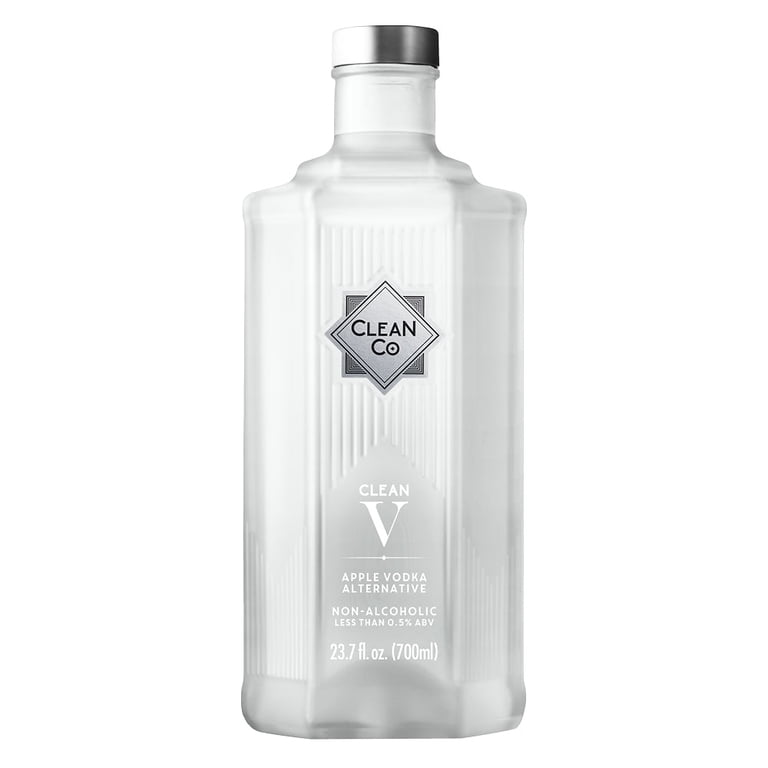 CleanCo CLEAN V, Non-Alcoholic Vodka Alternative, Adult Beverage