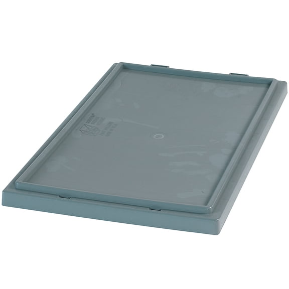 Box Partners Stack & Nest Lids 20 7/8" x 18 1/4" Gray 3/Case BINS158