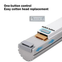 Cleanance Under 10$! Lazy Rubber Sponge Mop Mops For Floor Cleaning With Bucket Household Floor Absorbent Floor Mop Pier Cloth Set Folded Sponge Mop