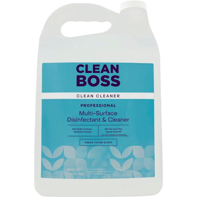 Cleanboss B3181514 Multi-Surface Disinfectant & Cleaner Fresh Thyme 1 ...