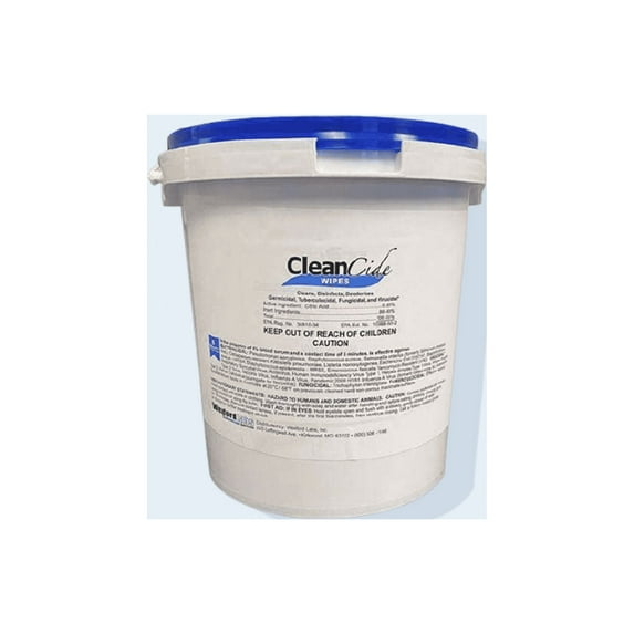 Cleancide Disinfecting Wipes (EPA List N)