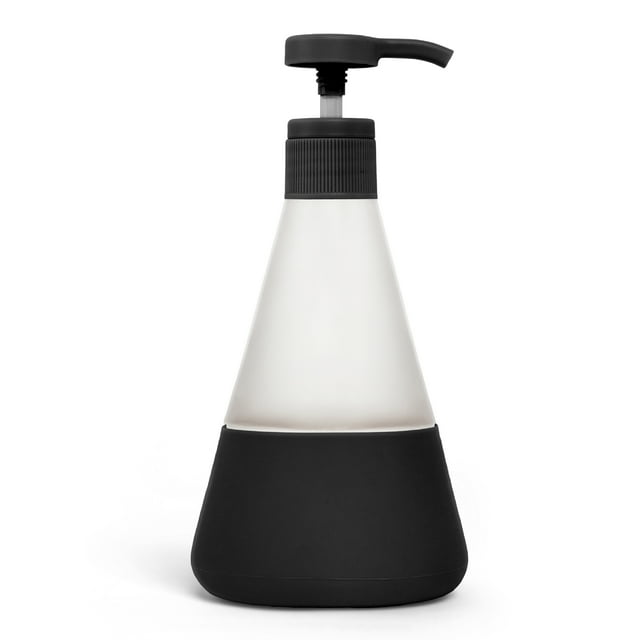 Cleancult Refillable Liquid Hand Soap Dispenser, Matte Black Color, 12
