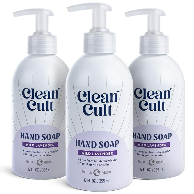 Cleancult Wild Lavender HYZ01 Moisturizing Liquid Hand Soap