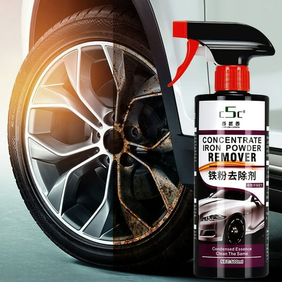 Cleaner Car Paint Iron Powder Remover Rust Remover Automotive Cleaner Oxide Layer Cleaner Wheel Cleaner 500ml Glass Cleaner Spray