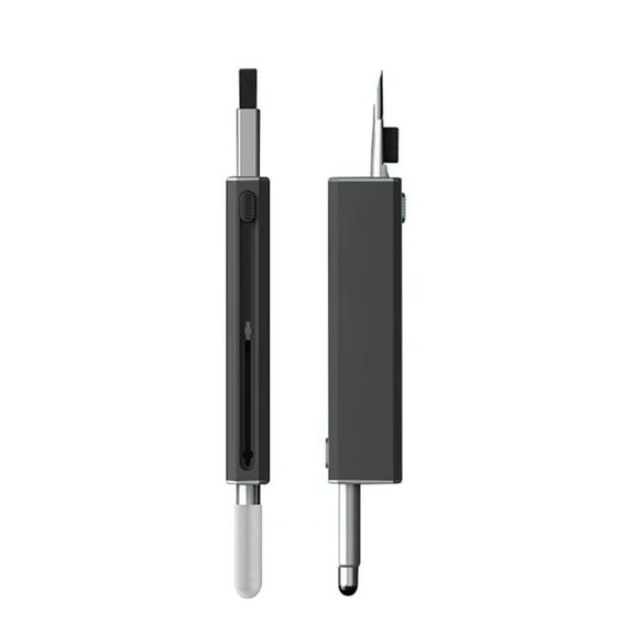 Cleaner Kit For AirPods, 5-in-1 Multi-Function Earbuds Cleaning Pen With Flocking Sponge Soft Brush Nib Capacitive Pen For Wireless Earphone BT Earphones Case Mouse Keyboard Phone Laptop Camera Lego