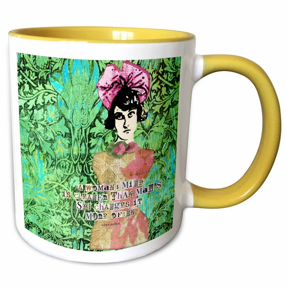 Cleaner Mind Digital Art 15oz Two-Tone Yellow Mug mug-172182-13