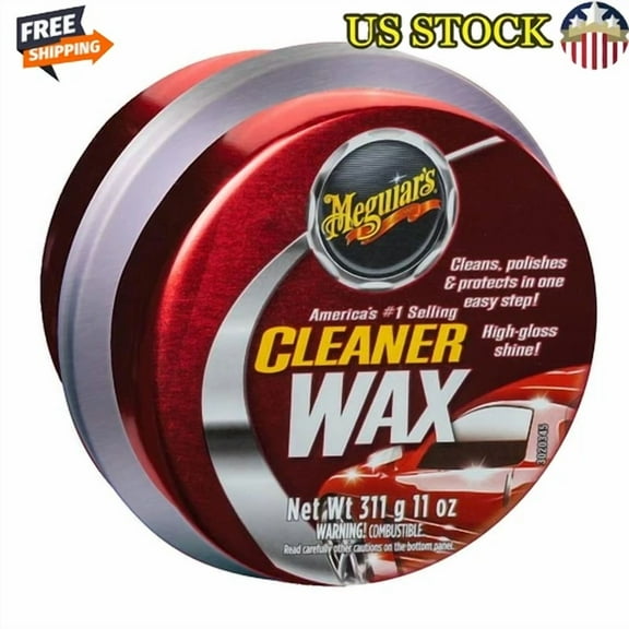 Cleaner Wax Paste Cleans Polishes Protects All Glossy Finishes Easy Application