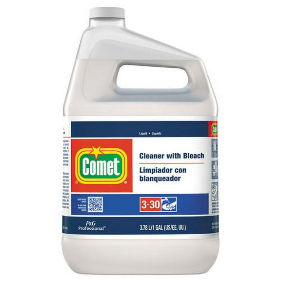 Cleaner With Bleach, Liquid, One Gallon Bottle | Bundle of 2 Each