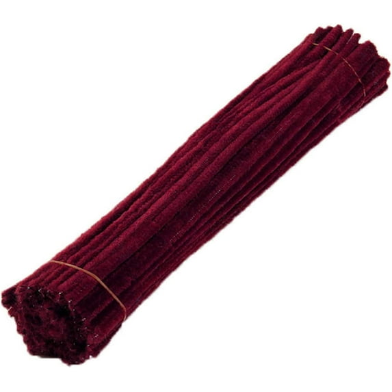 Cleaners Crafts Stem for 100PC Color Set Decorations Pipe DIY Arts Solid Tools Home Improvement Rhinestones for Crafts (Coffee, One Size)