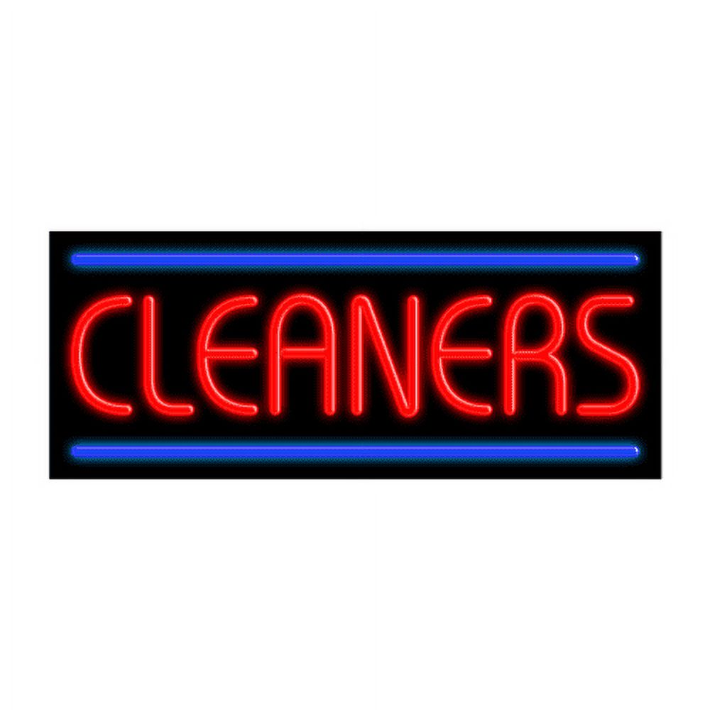 Cleaners-Glass Neon Sign Made in USA - Walmart.com