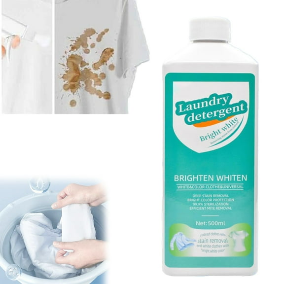 Cleaning Agents,Powerful Color Bleach Laundry Oxygen Bleach Cleaning Solution Oxygen Bleach For Laundry 500ml Concentrated Multipurpose Laundry Brightening Color Bleach