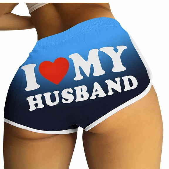 Cleaning Booty Shorts For Women Sexy Naughty Letter Printed Yoga Shorts Dance Gym Workout Running Active Hot Shorts Loungewear Pajama