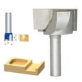 Cleaning Bottom Router Bits 1/4 Inch Shank Cutter Up Surfacing Planing