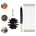 thumbnail image 1 of Infidev 410mm Flexible 6 Rods Cleaning Brush Industrial Nylon Home Kichen Chimney Cleaner Kit Dry Duct Rotary Dryer Vent Cleaning Brush, 1 of 5