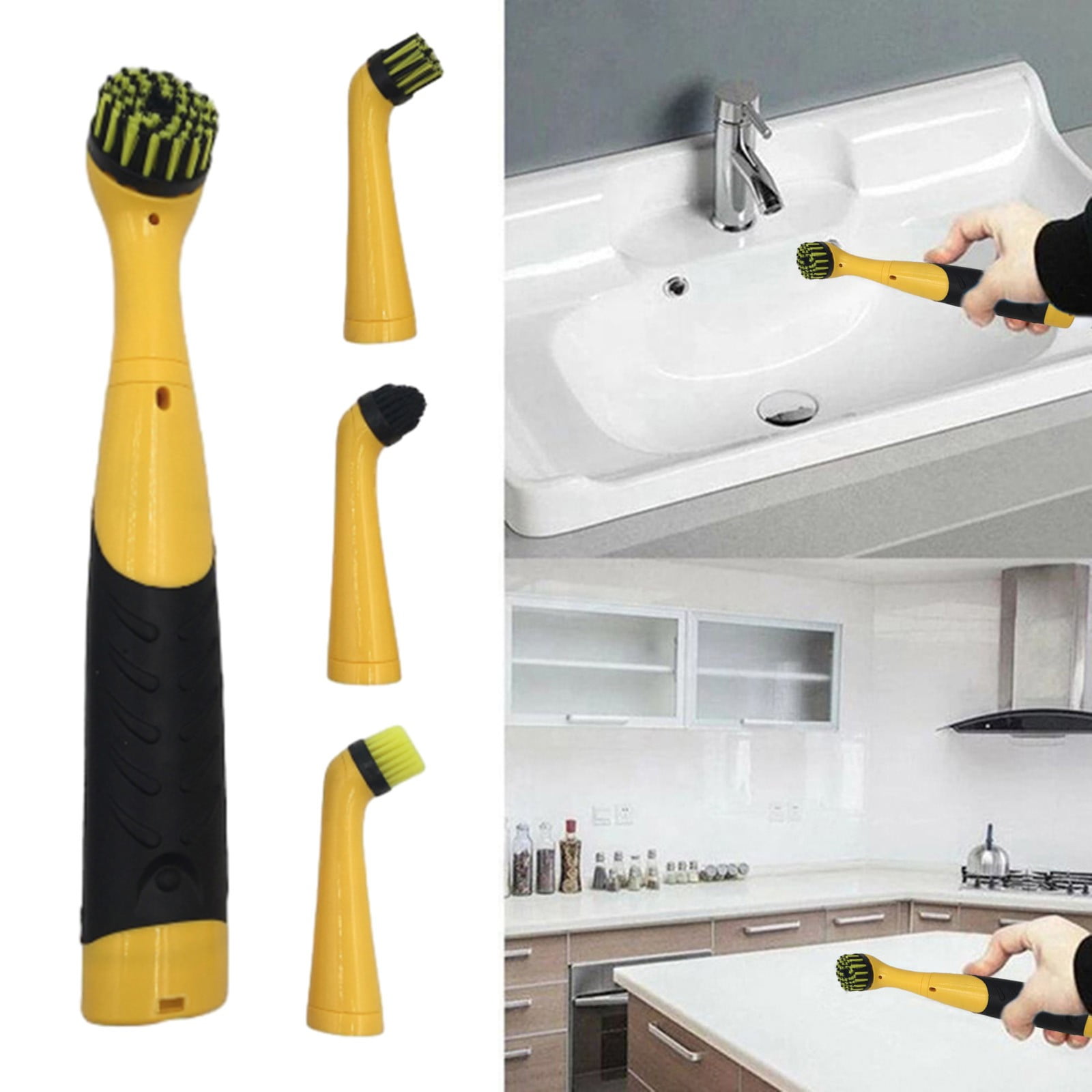 Cleaning Brush 2024 New Multihead Electric Cleaning Brush