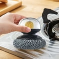 Cleaning Brush 2025 New Fiber Cleaning, Kitchen Non Falling Silk, Pot