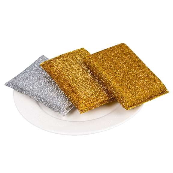 JoyMagic Scouring Pad Cleaning Sponge for Dishwashing, 3 Count