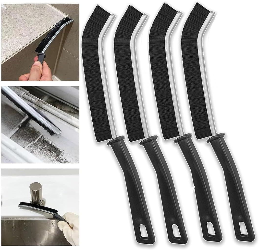 Cleaning Brush Groove Scrubbing Brushes, Multifunctional Window Dead Corners Bathroom Thin